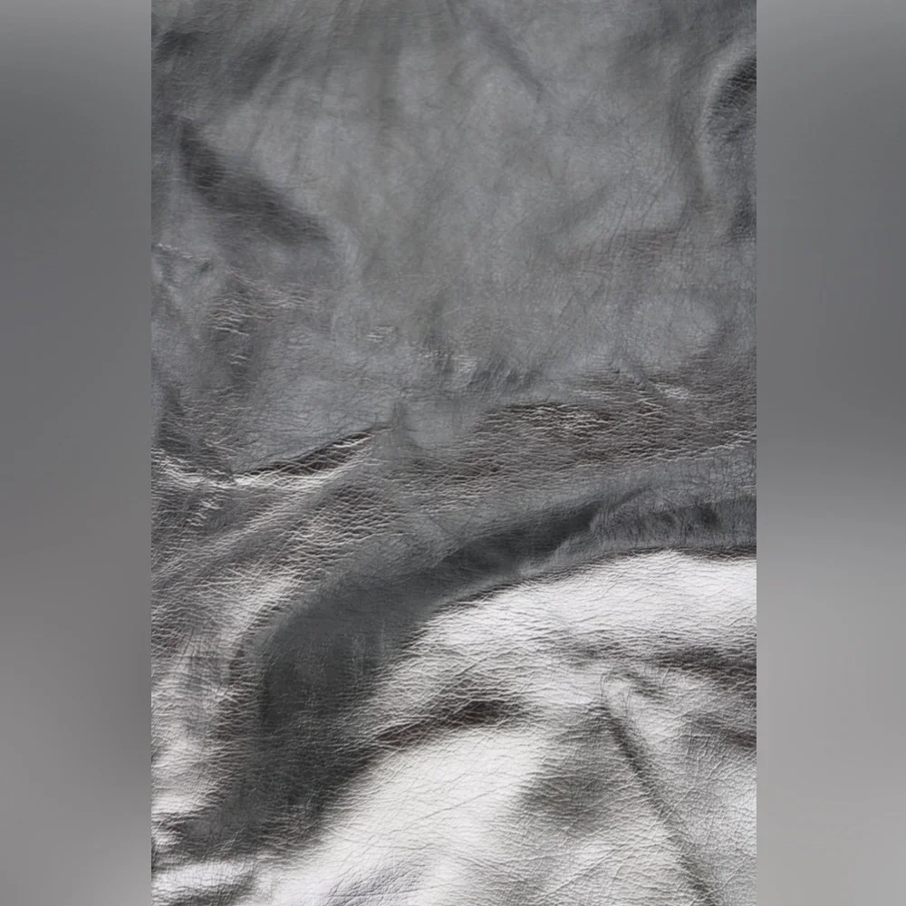 NWT- Silver metallic pants by Naked Wardrobe in size XL. - Picture 3 of 4